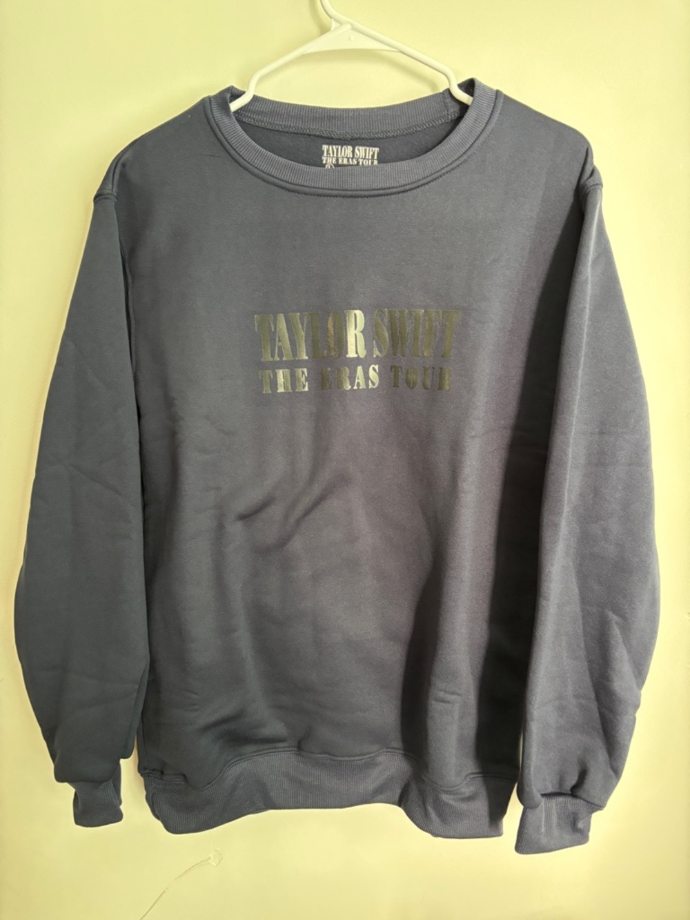 Taylor Swift The Eras Tour Style Navy Blue Sweatshirt Large